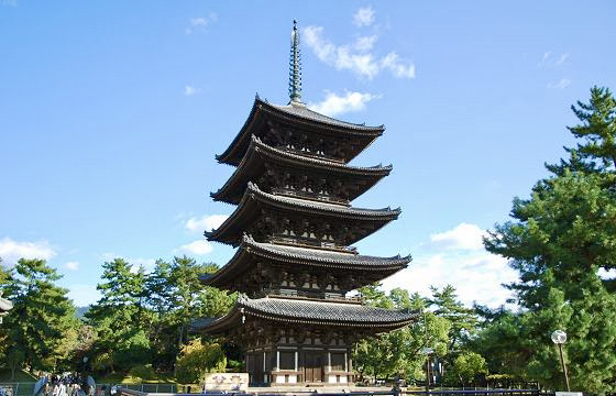 五重塔（興福寺） - 奈良寺社ガイド
